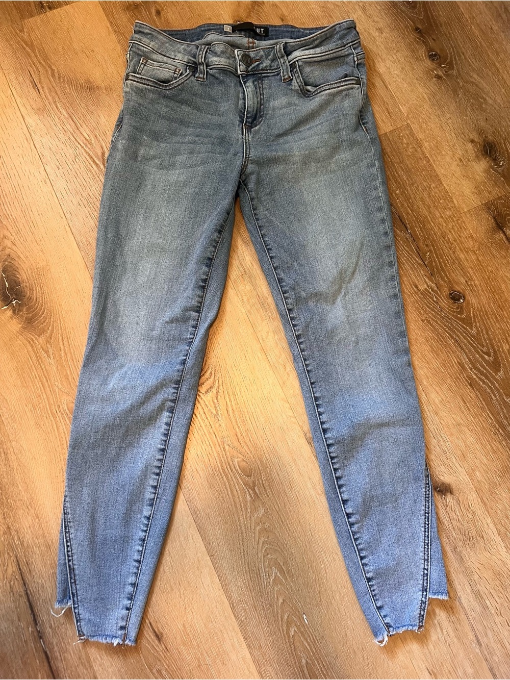 Kut Connie Ankle Skinny Size 8 Light Blue Women's Skinny Jeans
